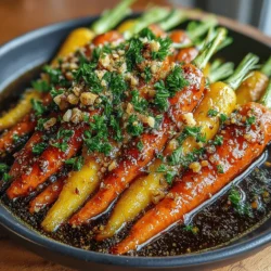 Sweet Maple Glazed Carrots are not just an ordinary side dish; they are a vibrant and flavorful addition to any meal that can elevate your dining experience. This delightful recipe highlights the natural sweetness of carrots, enhanced by the rich flavor of pure maple syrup and a hint of warm spices. Ideal for both everyday dinners and special occasions, these glazed carrots provide an appealing way to incorporate more vegetables into your diet while satisfying the sweet tooth.