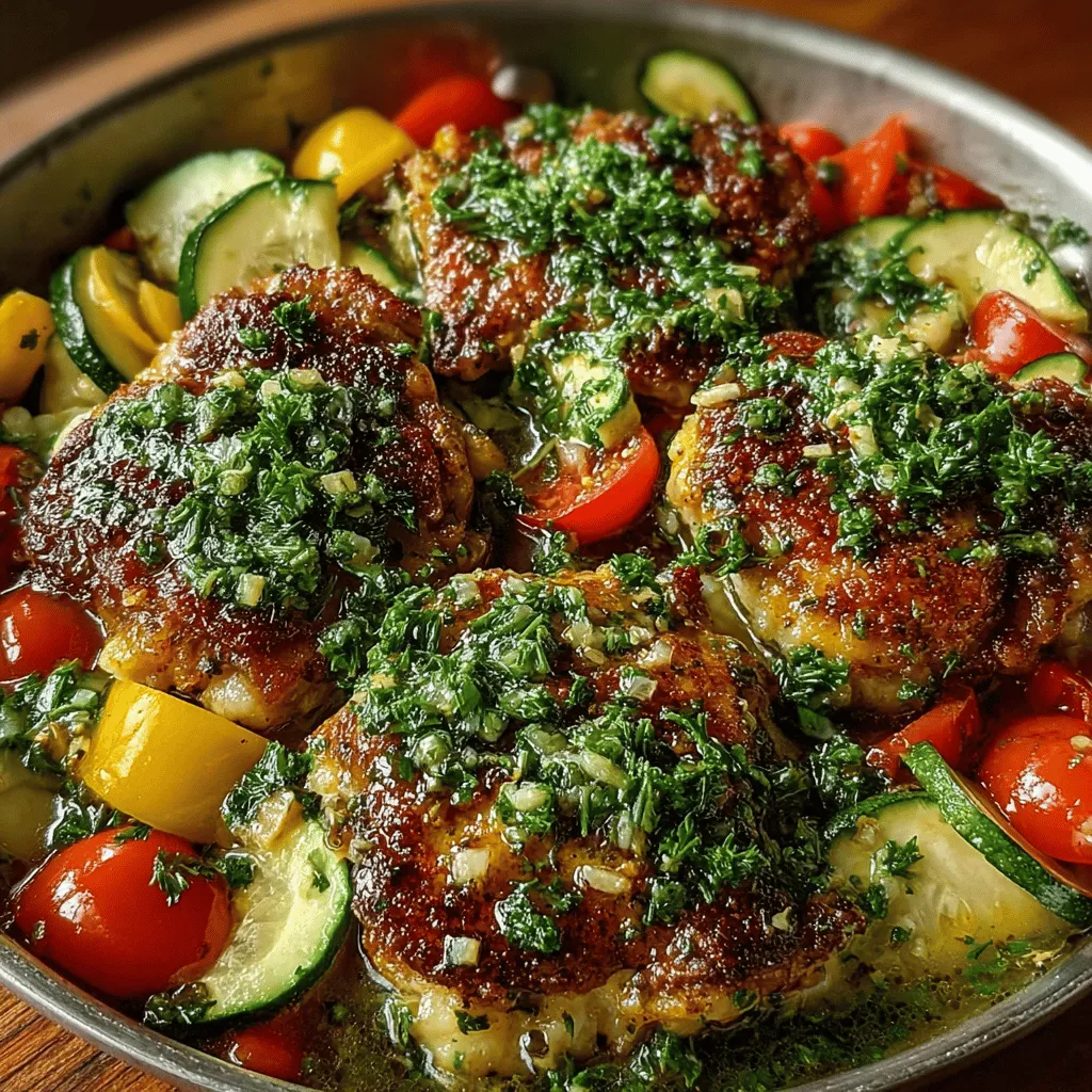 When it comes to weeknight dinners, the quest for a meal that is both delicious and easy to prepare can often feel overwhelming. Enter the Zesty One-Pan Lemon Garlic Chicken & Garden Veggies, a dish that not only delivers on flavor but also simplifies the cooking process. This recipe combines succulent chicken thighs, vibrant seasonal vegetables, and a zesty marinade that brings everything together in one convenient pan. The result is a wholesome meal that satisfies the palate and makes clean-up a breeze, making it a perfect choice for busy families and food enthusiasts alike.