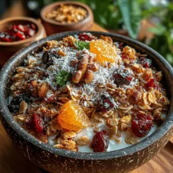 As the leaves begin to turn and the air takes on a crispness that signals the arrival of autumn, many of us find ourselves yearning for the warm, inviting flavors of the season. One delightful way to encapsulate this essence is through a bowl of homemade Pumpkin Spice Delight Granola. This recipe is not just a simple blend of oats and spices; it’s a harmonious combination of flavors and textures that come together to create a nutritious breakfast or snack option that embodies the spirit of fall.