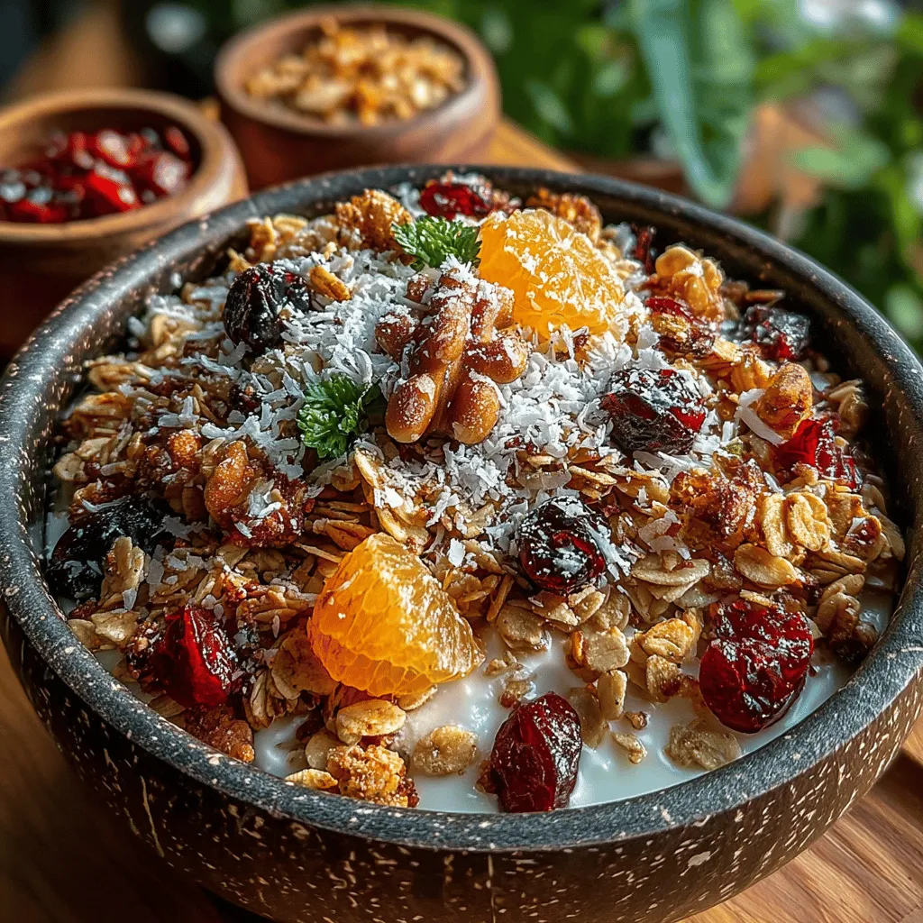 As the leaves begin to turn and the air takes on a crispness that signals the arrival of autumn, many of us find ourselves yearning for the warm, inviting flavors of the season. One delightful way to encapsulate this essence is through a bowl of homemade Pumpkin Spice Delight Granola. This recipe is not just a simple blend of oats and spices; it’s a harmonious combination of flavors and textures that come together to create a nutritious breakfast or snack option that embodies the spirit of fall.