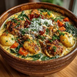 Hearty Creamy Chicken Gnocchi Soup
