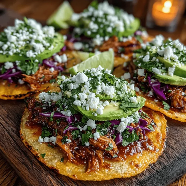 Tacos are more than just a meal; they are a culinary adventure that invites creativity and excitement to the dining table. Among the myriad of taco varieties, Smoky Chipotle Chicken Tacos stand out for their robust flavors and satisfying textures. This dish encapsulates the essence of Mexican cuisine, merging the smoky heat of chipotle with tender chicken and fresh toppings. Whether you're hosting a lively gathering or whipping up a quick weeknight dinner, these tacos promise to delight your taste buds and impress your guests.