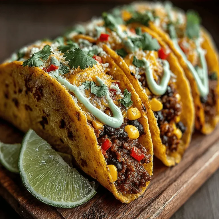 When it comes to vibrant and nutritious meal options, Colorful Crunch Turkey Tacos stand out as a delightful choice. This dish not only offers a burst of flavors but also celebrates the beauty of fresh ingredients and wholesome combinations. Tacos have long been a beloved staple across various cuisines, adapting to local tastes and preferences while maintaining their essential charm. With the Colorful Crunch Turkey Tacos, you're not just indulging in a tasty meal; you're also embracing a healthier approach to cooking that emphasizes the use of fresh produce and lean proteins.