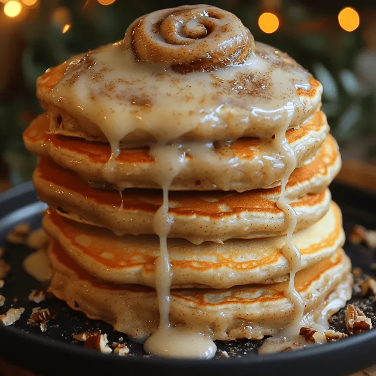 When it comes to breakfast, few dishes can compete with the comforting embrace of pancakes or the aromatic allure of cinnamon rolls. Now imagine merging these two beloved classics into one delightful dish: Swirly Cinnamon Roll Pancakes. This creative recipe takes the fluffy goodness of pancakes and swirls in the warm, sweet flavors of cinnamon and sugar, all topped with a luscious cream cheese glaze. Whether you're hosting a brunch for friends, celebrating a special occasion, or simply enjoying a cozy breakfast with family, these pancakes are sure to impress.