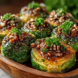 Maple Glazed Roasted Brussels Sprouts Recipe