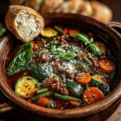 Hearty Italian Sausage Minestrone