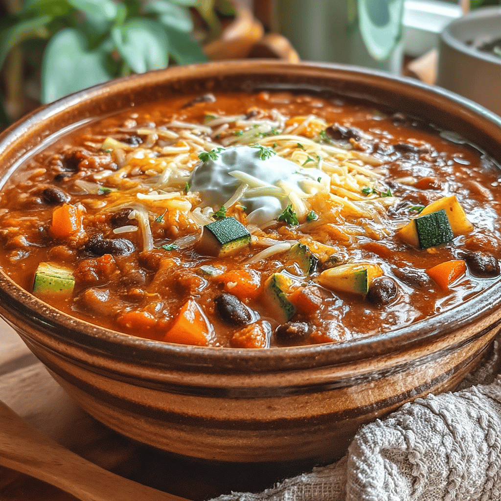 Chili is the ultimate comfort food, especially when it's simmering away in a slow cooker, filling your kitchen with mouthwatering aromas that invite everyone to the table. This Family-Friendly Slow Cooker Chili with a Veggie Boost takes the classic recipe and elevates it, making it more nutritious and appealing to all ages. Packed with hearty beans, tender turkey (or your preferred protein), and a colorful array of vegetables, this chili not only warms the soul but also sneaks in those essential nutrients that growing kids—and adults—need.