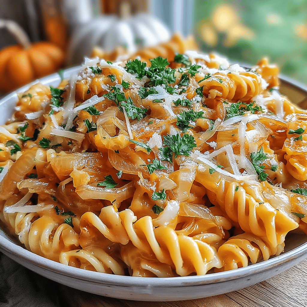 As the leaves change and the air turns crisp, there's nothing quite like cozying up with a warm, hearty meal that celebrates the flavors of fall. This One-Pan Cheesy Pumpkin Pasta is the perfect solution for busy weeknights when your family craves comfort food, but you don’t have the time or energy to spend hours in the kitchen.